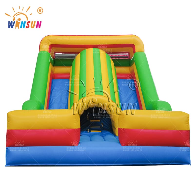 Inflatable Dry Slide with Tunnel