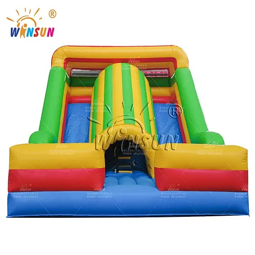 inflatable wet dry slide